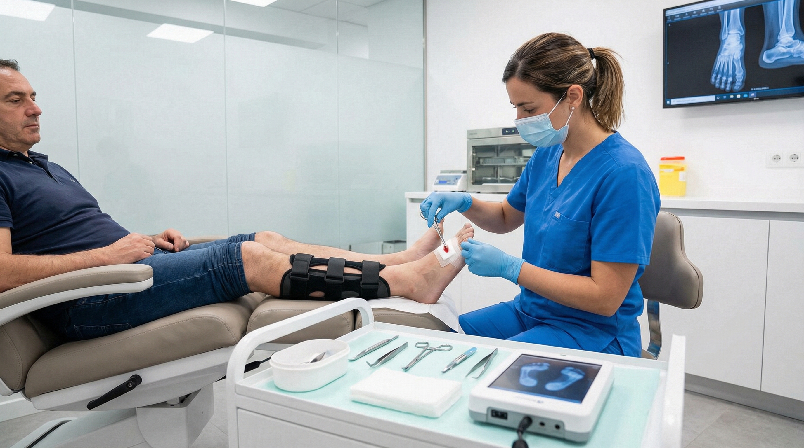 Podiatry wound care