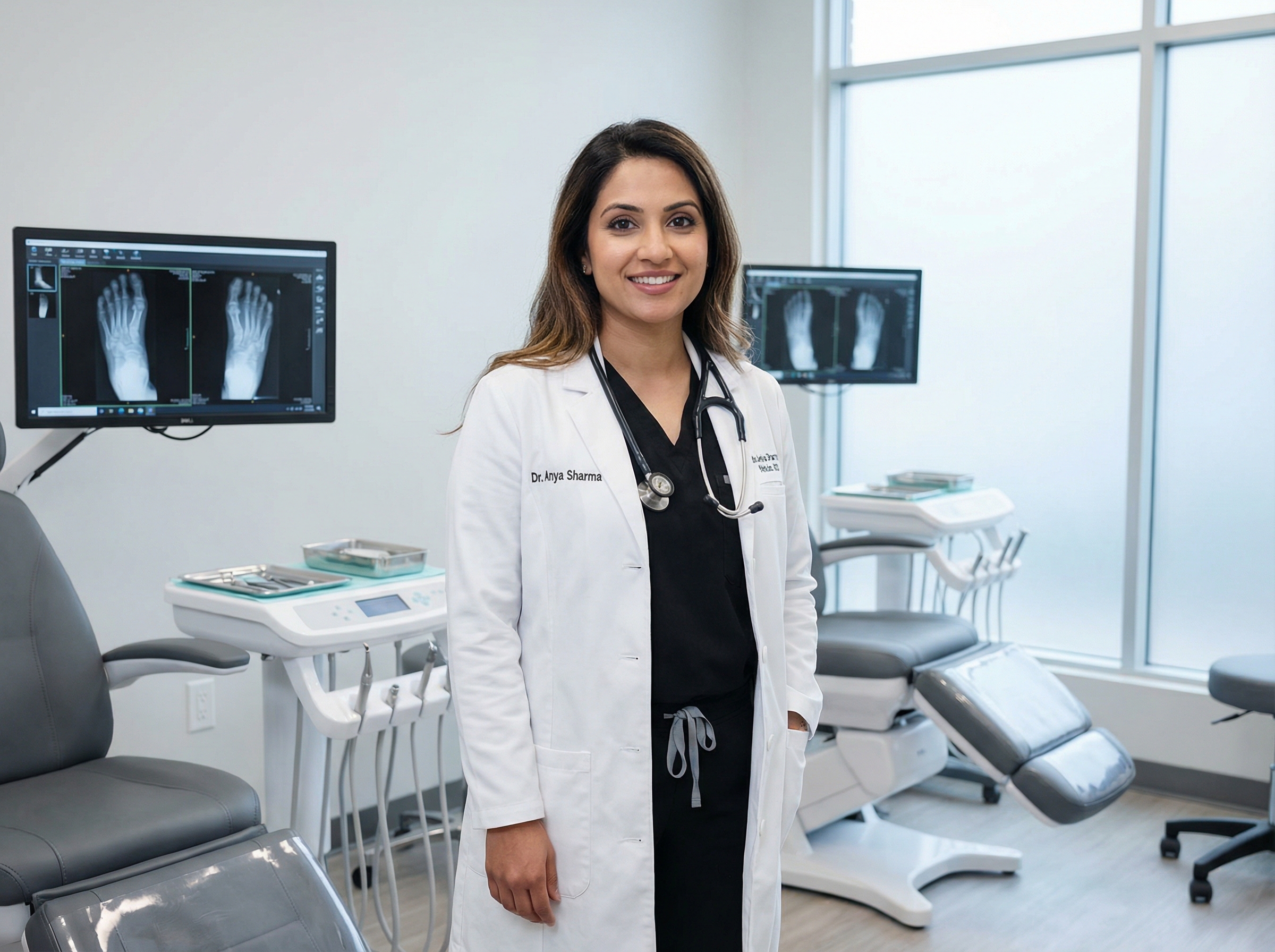 Podiatry wound care services