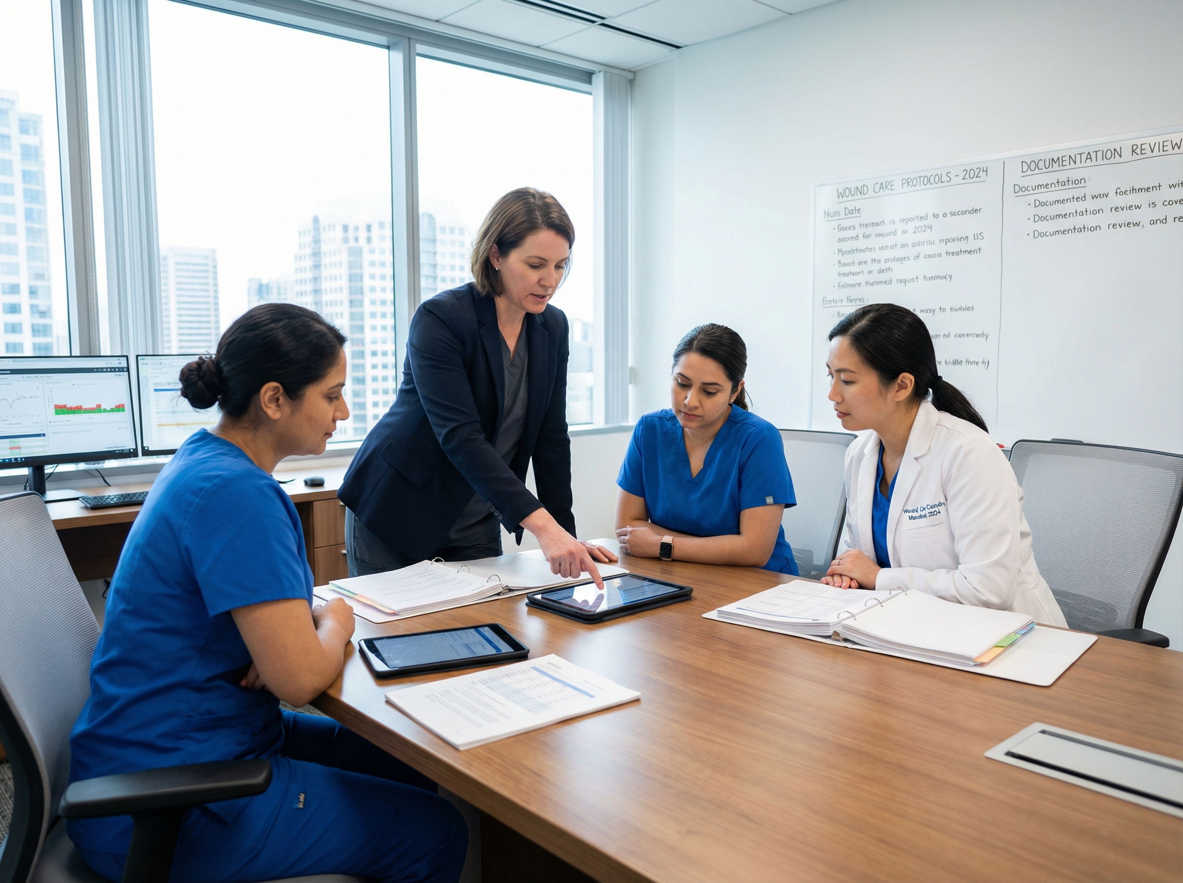 Wound care program setup